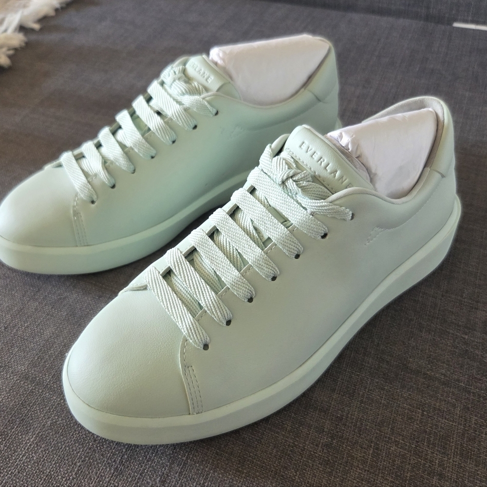 NWT Everlane ReLeather Tennis Shoes